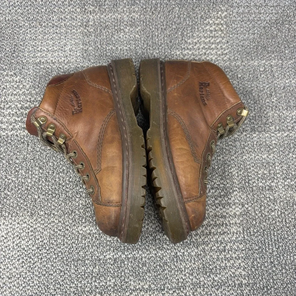 Dr Martens 10937 Y2K Vintage Chunky Leather Hiking Boots Mens US 7 Brown